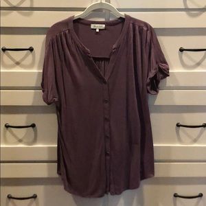 Grace & Lace Button Top